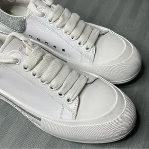 Alexander McQueen | Shoes | Alexander Mcqueen Silver Glitter  display picture 3